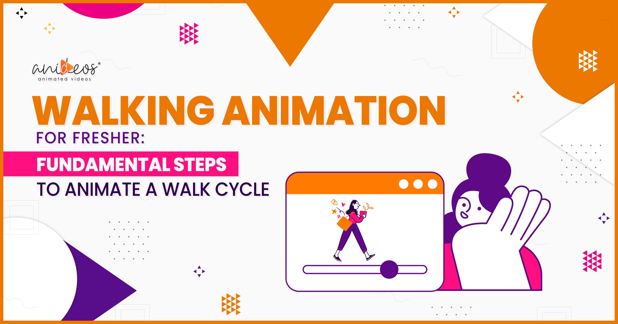 Walking Animation for Fresher: Fundamental Steps to Animate a Walk Cycle